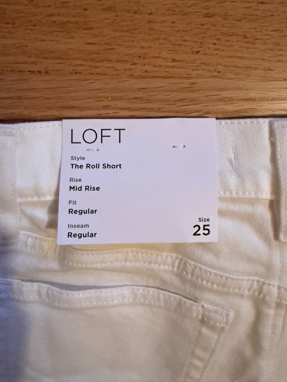 LOFT Roll Shorts - Picture 3 of 3